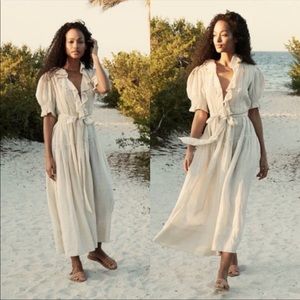 ISO Doen poet dress in marble or salt, size s or M